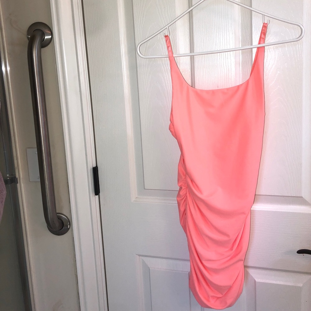Tiger mist mini ruched dress